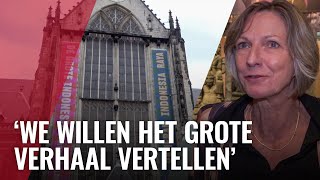 Tentoonstelling over geschiedenis Indonesië opent in Nieuwe Kerk [upl. by Vladi]