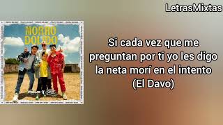 Picus MC Davo  Morro Dolido  Letra Official [upl. by Tebasile477]