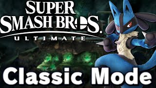 Super Smash Bros Ultimate  Classic Mode w Lucario  Shiruetto The Gamer [upl. by Langdon54]