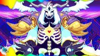 DELTARUNE  HYPER DEMISE Final Boss Asriel  Phase 1 Fanmade [upl. by Anitsua]