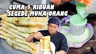 MARTABAK TELUR CUMA GOCENG UKURAN SEGEDE MUKA [upl. by Hanoy204]