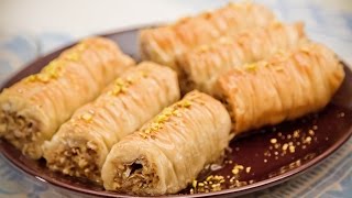 Пахлава Рецепт приготовления Baklava rolls [upl. by Averi]