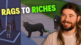 Making Cats amp Torturing Neighbors  Sims 4  Rags to Riches Ep 9 [upl. by Nossyla]