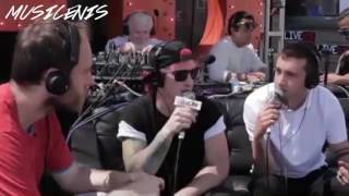 twenty one pilots Forecasts the Weather at LIVE 105 [upl. by Yer586]