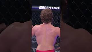 Even the ref couldnt get Koreshkov to get up against Ben Askren 🫠 MMA Bellator Shorts [upl. by Ignatz]