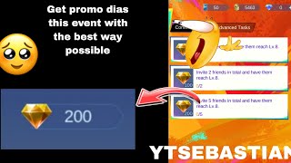 How to get promo diamonds from the Friend Referral event 😎😎 [upl. by Sansbury]