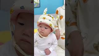 Worried your toddler might get hurt while playing Try The Baby Head Protection Cap cutebaby [upl. by Alemap690]