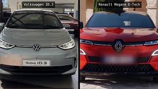 Volkswagen ID3 vs Renault Megane ETech [upl. by Anitnerolf]