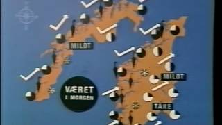 Værmelding NRK 1981 [upl. by Aneelehs]