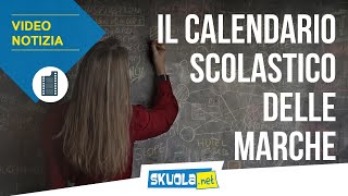 Calendario scolastico Marche 202021 tutto quello da sapere [upl. by Analihp]