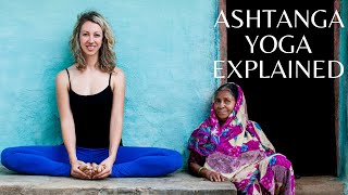 WHAT IS ASHTANGA YOGA  ashtanga yoga beginners [upl. by Kletter]