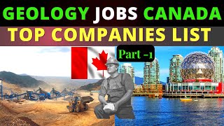 Top Companies in Canada Hiring for Geologist Jobs I Geology Jobs I Canada Geology [upl. by Clarita]