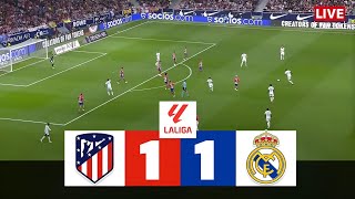 Atlético de Madrid vs Real Madrid  Militao Correa  LaLiga 202425 Full Match [upl. by Sikram922]