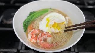 5 minutes Ramen Noodle at Home  Tokyo Chicken momosan ramen [upl. by Euqinoj433]