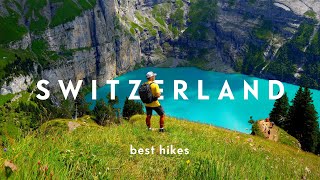 6 Best Hikes in Switzerland 🇨🇭 Swiss Alps Road Trip [upl. by Gonick]