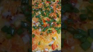 Egg omelet and toasted bread slices🧇🧇viralvideo recipe foryou shortvideoviral foryoupage [upl. by Esilehc]