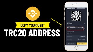 How to Find TRC20 Address in Binance  BINANCE USDT TRC20 WALLET ADDRESS [upl. by Hak]