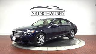 2016 MercedesBenz SClass S 550 4MATIC in Lunar Blue Metallic  219072 [upl. by Conan]