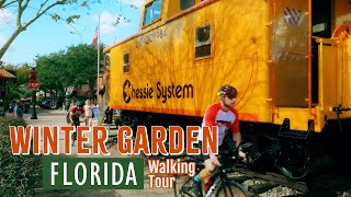 Winter Garden Florida  Downtown and Farmers Market Walking Tour  4K  Small City Ambience [upl. by Daphne]