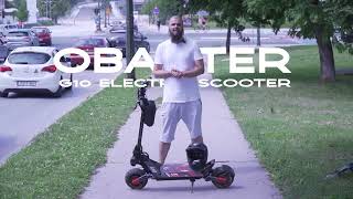 2024 Obarter G10 Electric Scooter Reviewautomobile offroad ebike [upl. by Anoli]