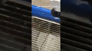 AC evaporator leak [upl. by Adnorrehs787]