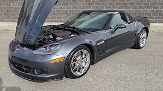 2010 Chevrolet Corvette Grand Sport Coupe 3LT \ 6 SPEED MANUAL \ LONG TUBE HEADERS [upl. by Geanine763]