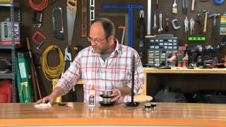 Elmers Hardware Howto Fix an Outdoor Light using ProBond Advanced [upl. by Snej]