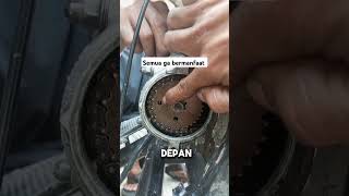 Cara mencari posisi top di Yamaha Mio bengkelmotor otomotif tutorial [upl. by Ahsiniuq835]