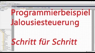 Jalousiesteuerung mit LOGO  ProgrammierbeispielTutorial  LOGOSoft  Edu Reson [upl. by Ase]