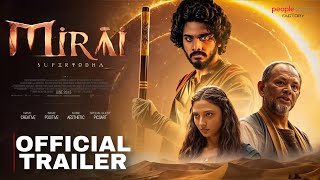 Mirai  Movie Trailer  Teja Sajja  Karthik Gattamneni  TG Vishwa Prasad  Telugu Movie Trailer [upl. by Wordoow]