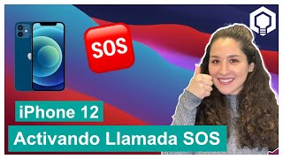 iPhone 12  ¿Cómo activar llamada de emergencia  llamada SOS 📱 [upl. by Noissap]