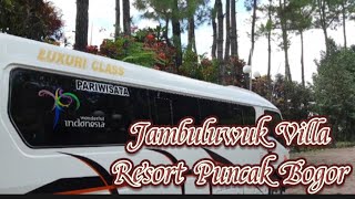 JAMBULUWUK CIAWI RESORT Loby  Villa Puncak Bogor Bintang 5 [upl. by Sivaj]