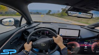 2024 TOYOTA CHR HYBRID  POV Test Drive I 4K [upl. by Marceau]