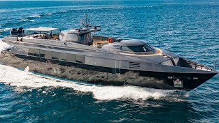 Touring a SuperYacht From OUT OF THIS WORLD  5000000 Baglietto 135 Super Yacht Walkthrough [upl. by Aknayirp]