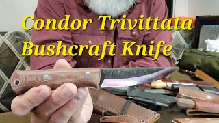 New Condor Trivittata Bushcraft Puukko Knife and Knife Talk [upl. by Isman]