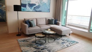 Sukhumvit 16 Serviced Apartment Shama Lakeview Bangkok 3 bedroom [upl. by Atniuqal949]