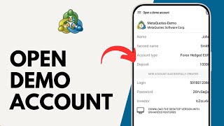 How to Open a Demo Account on Meta Traders [upl. by Yrovi919]