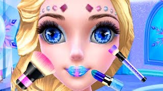 Play Ice Princess Makeover Makeup amp Dress Up Care Games For Girls  Ice Princess Sweet Sixteen [upl. by Alaehs]