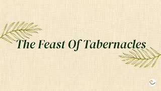 The Feast of Tabernacles  Sunday Online Service  20241117 [upl. by Notpmah]