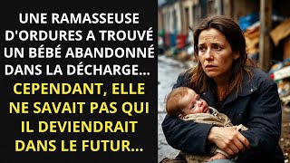 UNE RAMASSEUSE DORDURES A TROUVÉ UN BÉBÉ ABANDONNÉ DANS LA DÉCHARGE CEPENDANT ELLE NE SAVAIT [upl. by Lefty]