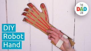 How To Make Your Own Robot Hand  Cardboard Crafts [upl. by Kayla]