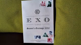 UNBOXING EXO 엑소 SEASON’S GREETINGS 2020 [upl. by Sallee]