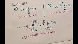 La nomenclature des cétones en 1ère et terminale le groupe carbonyle est intérieur à la molécule [upl. by Josephine]