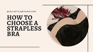 How to Choose a Strapless Bra howtochooseastraplessbra choosingastraplessbraforplussize [upl. by Anohr299]