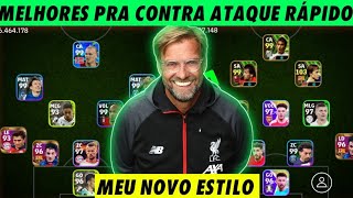 Melhores formações para CONTRA ATAQUE RÁPIDO no efootball 2024 mobile [upl. by Dublin218]