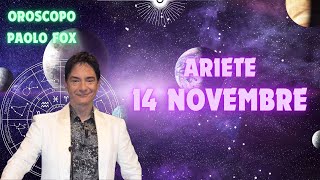 Ariete ♈️ LOroscopo di Paolo Fox  14 Novembre 2024  Dinamismo e allegria tutti per voi [upl. by Eila]