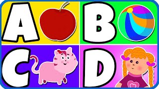 ABC Phonics Song  Nursery Rhymes For Kids [upl. by Basil]