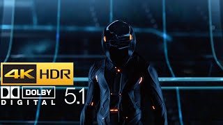 TRON Legacy  Flynn vs Rinzler  Open Matte  HDR  4K  51 [upl. by Ayanad367]