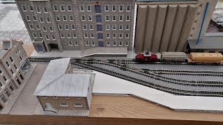 An improved inglenook shunting puzzle model railway  railroad project [upl. by Naujaj]