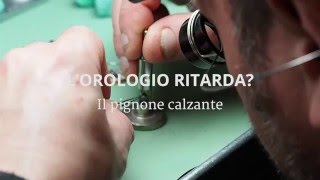 L’orologio ritarda Il problema può essere il pignone calzante [upl. by Aicirpac]